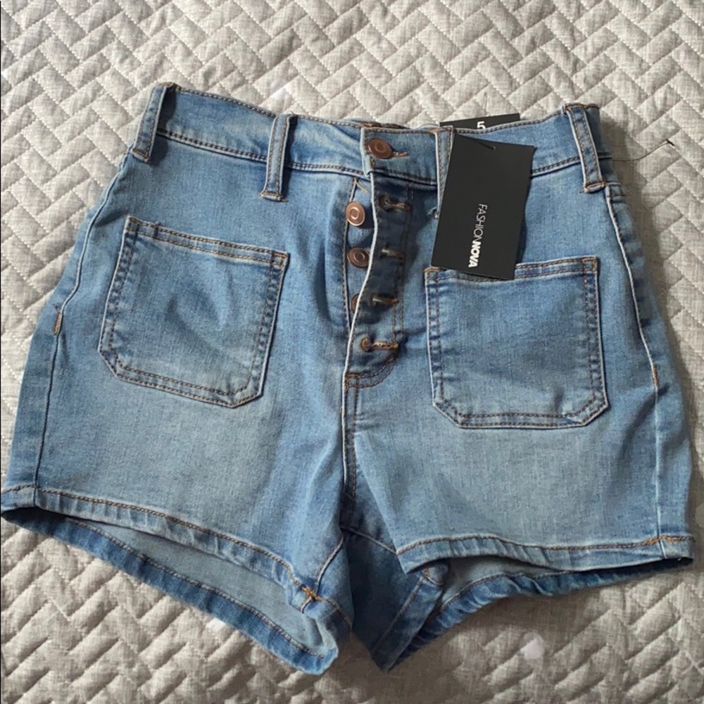 Fashion Nova jean shorts